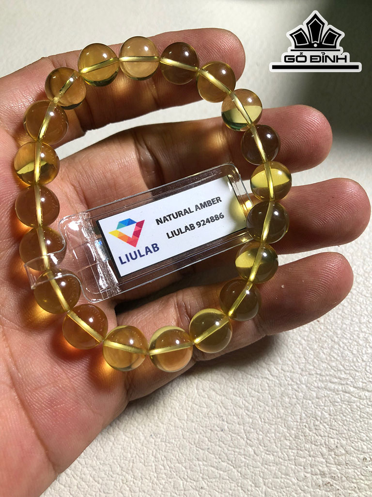 Vòng Tay Đá Thạch Anh Đường Kính Hạt 9,3 (mm) 8.3gr