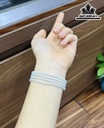 Chuỗi Đá Cẩm Thạch (Jadeite) Đường Kính Hạt 3,5 (mm)