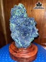 Tác Phẩm Đá Azurite Cao 20 Ngang 12 (cm) 1,3kg