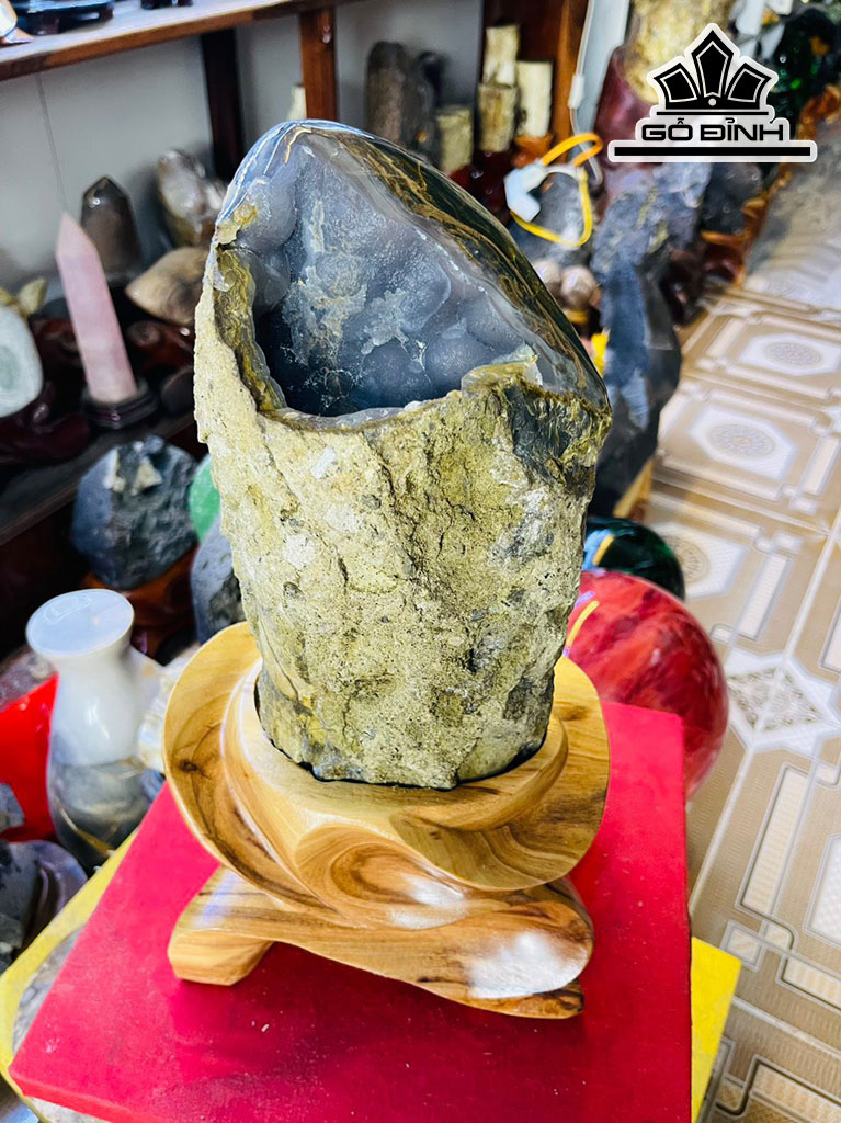 Tác Phẩm Gỗ Hóa Thạch Cao 36 (cm) 6,2kg