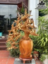 Bình Hoa Gỗ Hương Cao 98 Ngang 77 Sâu 43 (cm)