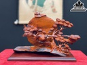 Song Hạc Quần Tùng Gỗ Trắc Cao 25 Ngang 34 Sâu 12 (cm)