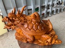Tượng Long Quy Gỗ Hương Ngang 50 Cao 31 Sâu 33 (cm)