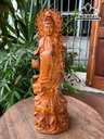 Tượng Phật Quan Thế Âm Bồ Tát Gỗ Hương Cao 40 Ngang 13 Sâu 12 (cm)