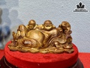 Tượng Phật Di Lặc Gỗ Sưa Cao 7 Ngang 16 Sâu 10 (cm)