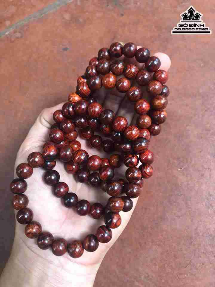 Vòng Tay Gỗ Sưa  10-12-14-16-18-20 Li