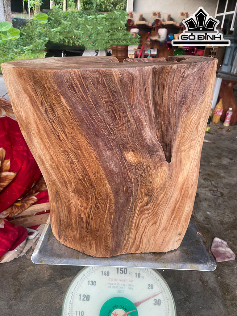 Đôn Gỗ Gỗ Ngọc Am Cao 44 Ngang 43 Sâu 23 (cm)