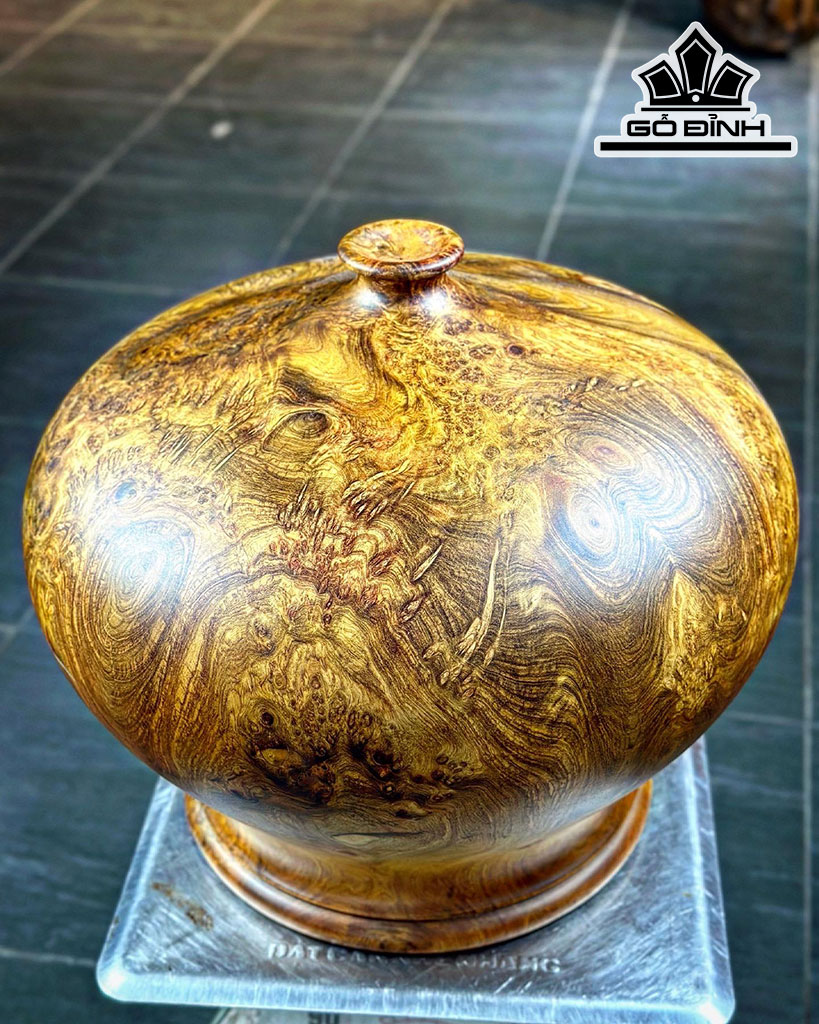 Chum Phú Quý Gỗ Nu Hương Cao 34 Đường Kính 37 (cm)