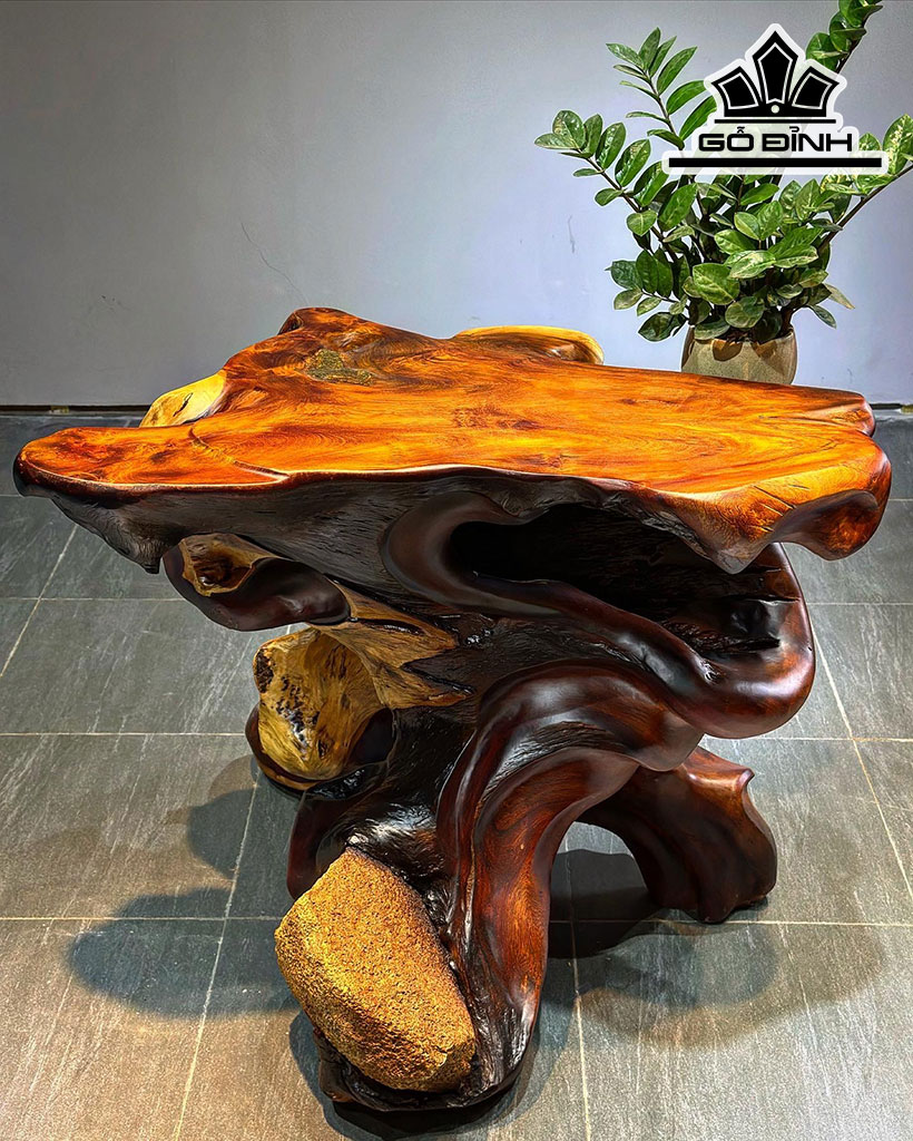 Đôn Kê Đồ Gỗ Hương Cao 65 Ngang 79 (cm)