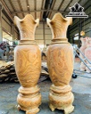 Lục Bình Gỗ Cẩm Vàng Cao 140 Đường Kính 42 (cm)