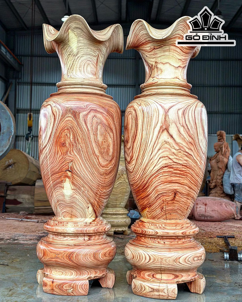 Lục Bình Gỗ Hương Cao 200 Đường Kính 64,6 (cm)