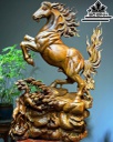 Tượng Ngựa Phong Thủy (Nhất Mã Phi Thiên) Gỗ Hương Cao 67 Ngang 39 Sâu 24 (cm)