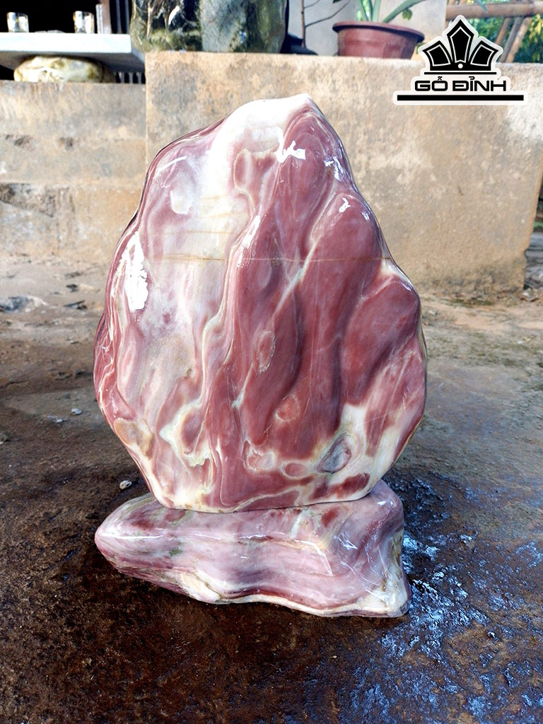 Tác Phẩm Đá Serpentine Cao 31 Ngang 22 (cm) 7,5kg