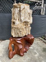 Tác Phẩm Gỗ Hóa Thạch Cao 73 Đường Kính 55 (cm) 200kg