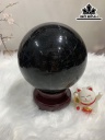 Bi Cầu Đá Thạch Anh Đen Đường Kính 13,8 (cm) 3.9kg