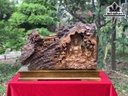 Tượng Phật Bà Quan Âm Gỗ Nu Xá Xị Cao 79 Ngang 43 Sâu 17 (cm)