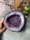 Tinh Thể Đá Thạch Anh Tím Cao 13 Ngang 18 Sâu 19 (cm) 4,55kg