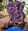 Tinh Thể Đá Thạch Anh Tím Cao 25 Ngang 25 (cm) 5,9kg