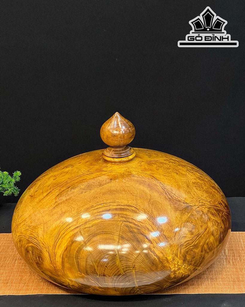 Chum Phú Quý Gỗ Ngọc Am Cao 29 Đường Kính 56 (cm)