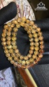 Chuỗi Đá Thạch Anh Tóc Vàng Đường Kính Hạt 7,5 (mm) 43.8gr