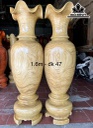 Lục Bình Gỗ Cẩm Vàng Cao 160 Đường Kính 47 (cm)