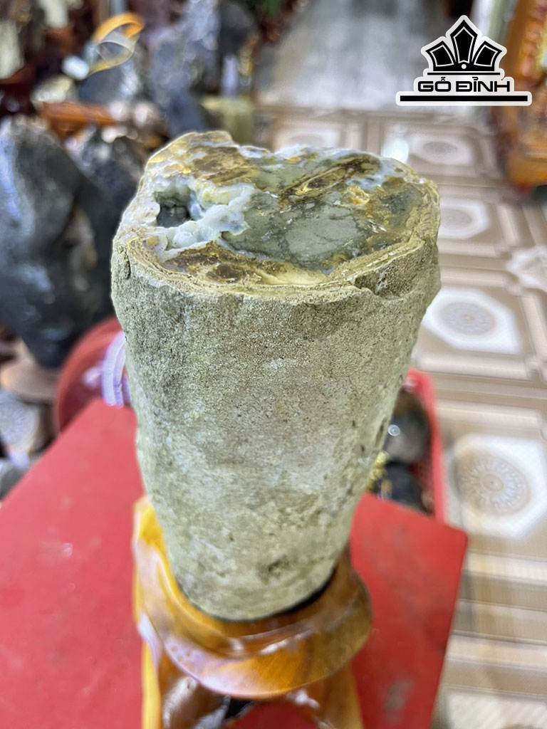 Tác Phẩm Gỗ Hóa Thạch Cao 28 (cm) 3,4kg