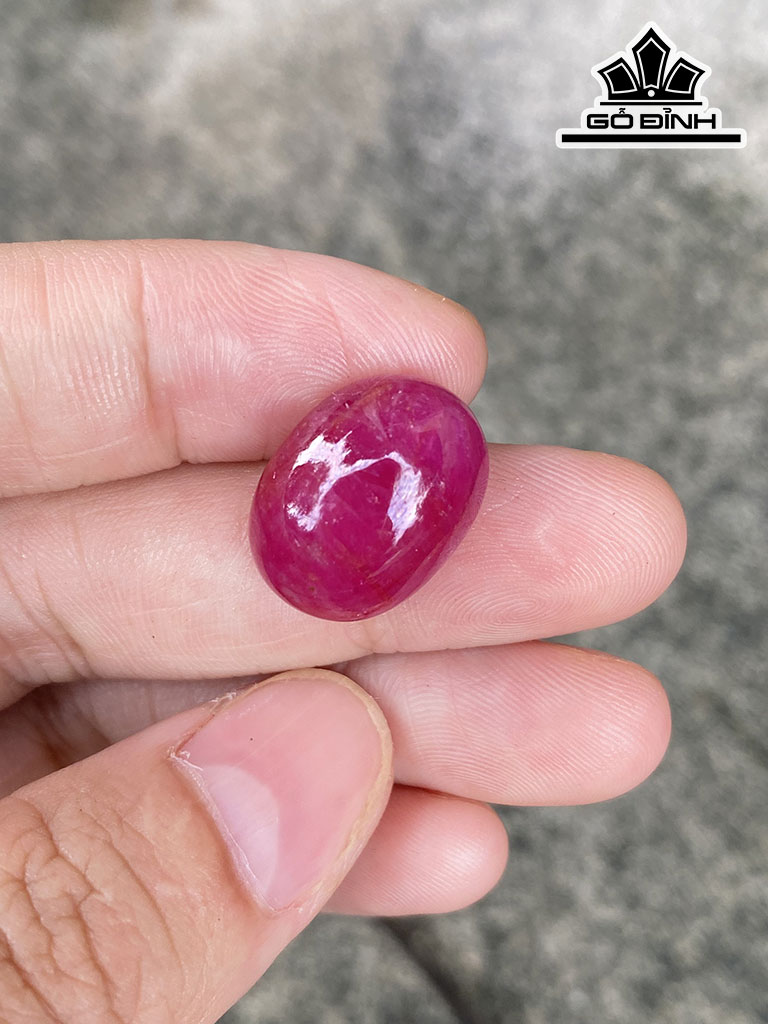 Viên Ngọc Đá Ruby 17,8cts
