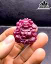 Mặt Dây Chuyền Di Lặc Đá Ruby Cao 38 Ngang 33,5 Sâu 11,9 (mm) 111,8cts