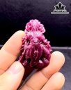 Mặt Dây Chuyền Quan Thánh Đá Ruby Cao 50 Ngang 35 Sâu 17,6 (mm) 195,8cts