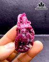 Mặt Dây Chuyền Quan Thánh Đá Ruby Cao 55,5 Ngang 30,5 Sâu 11,2 (mm) 162,8cts