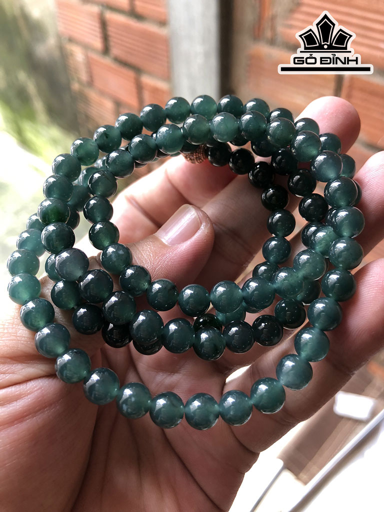 Chuỗi Đá Cẩm Thạch Đường Kính Hạt 7,1 (mm) 64gr