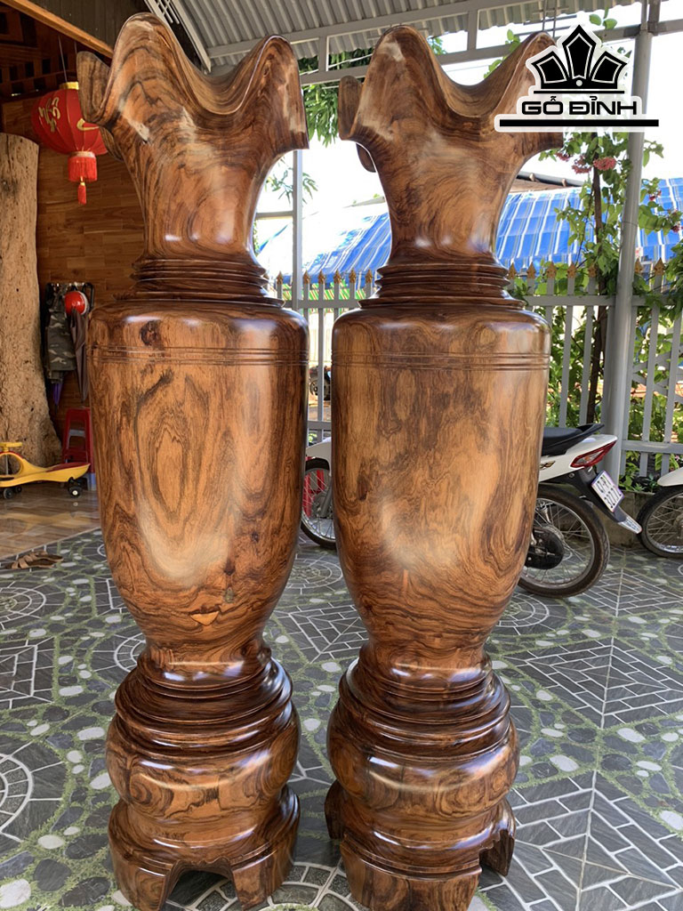 Lục Bình Gỗ Chiu Liu Cao 170 Đường Kính 44 (cm)