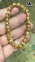 Vòng Tay Đá Thạch Anh Tóc Vàng Đường Kính Hạt 6,3 (mm) 10gr