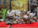 Tượng Tỳ Hưu Gỗ Trắc Ngang 60 Cao 30 Sâu 22 (cm)