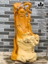 Tượng Ông Thọ Gỗ Nu Dổi Cao 86 Ngang 41 Sâu 28 (cm) 2