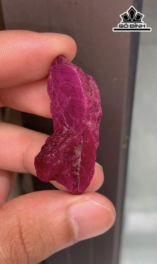 Mặt Dây Chuyền Đá Ruby 58cts