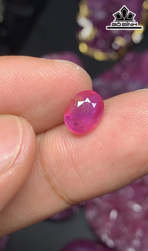 Viên Ngọc Đá Ruby 2,05cts