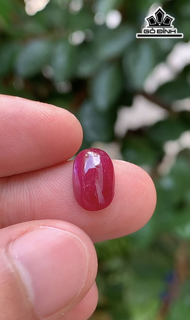 Viên Ngọc Đá Ruby 5,05cts