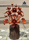 Bình Hoa Sen Gỗ Hương Cao 100 Ngang 61 Sâu 40 (cm)