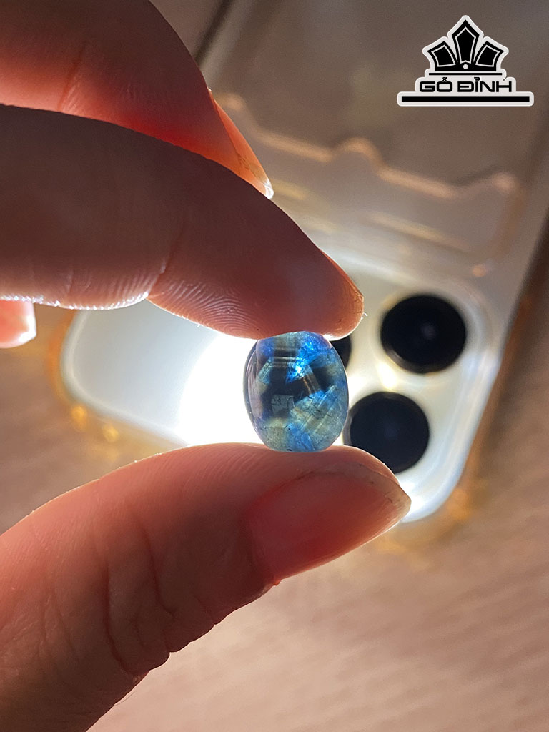 Viên Ngọc Đá Sapphire Xanh 7,15cts