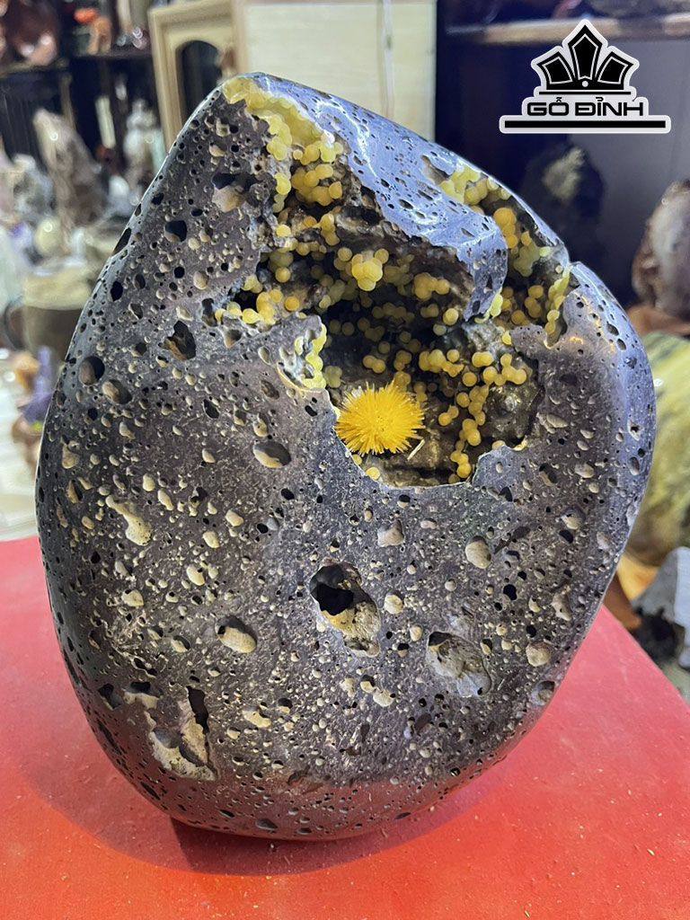 Bông Hoa Ưu Đàm Đá Trầm Tích Cao 23 (cm) 6kg