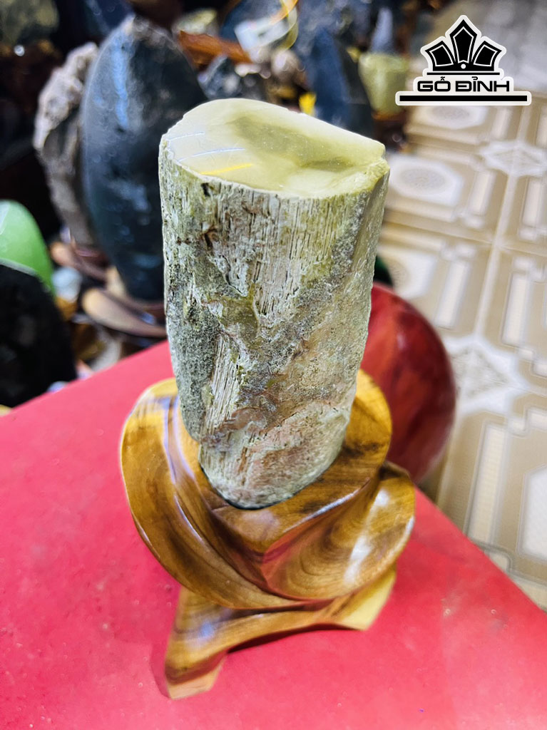 Tác Phẩm Gỗ Hóa Thạch Cao 21 (cm) 1,5kg
