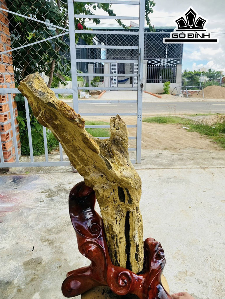 Tác Phẩm Gỗ Hóa Thạch Cao 85 Rộng 60 (cm) 24,1kg