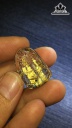 Mặt Dây Chuyền Hoàng Thần Tài Đá Thạch Anh Tóc Vàng Cao 22,8 Ngang 15 Sâu 8,8 (mm) 5,8gr