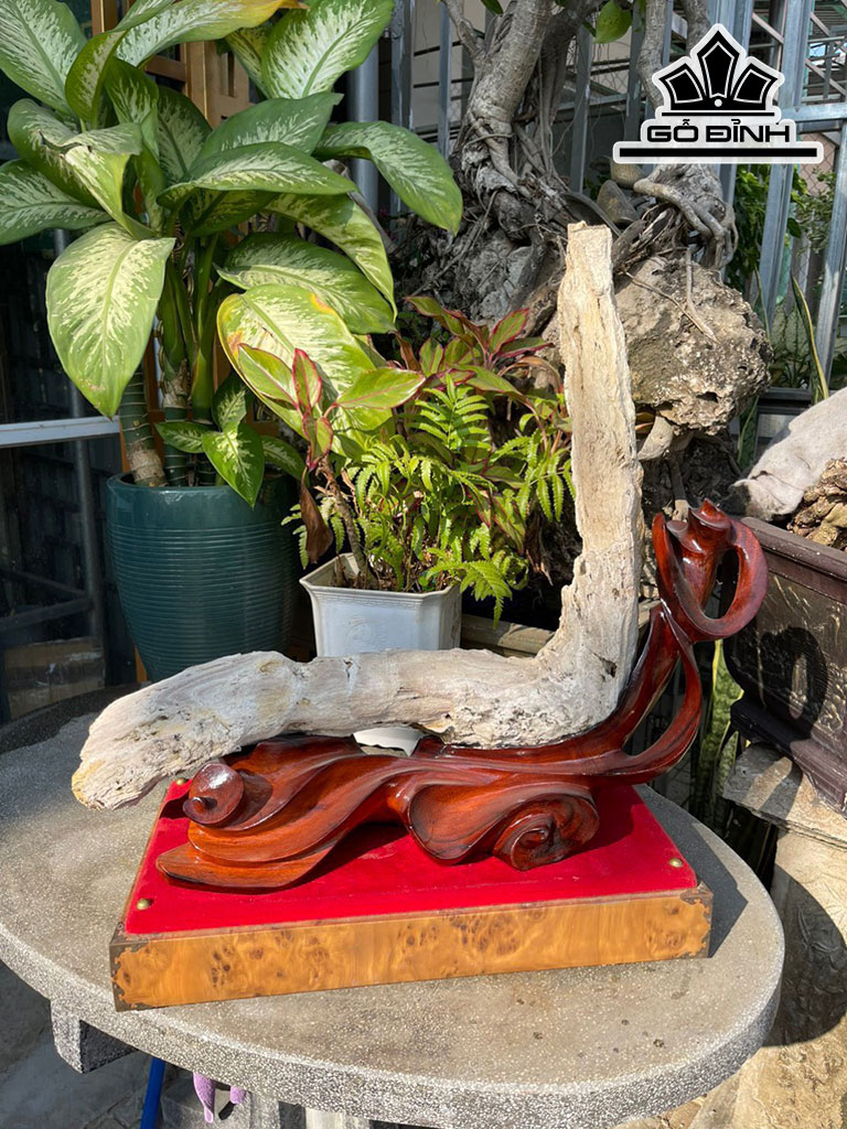 Tinh Thể Gỗ Hóa Thạch Cao 85 (cm) 9,8kg
