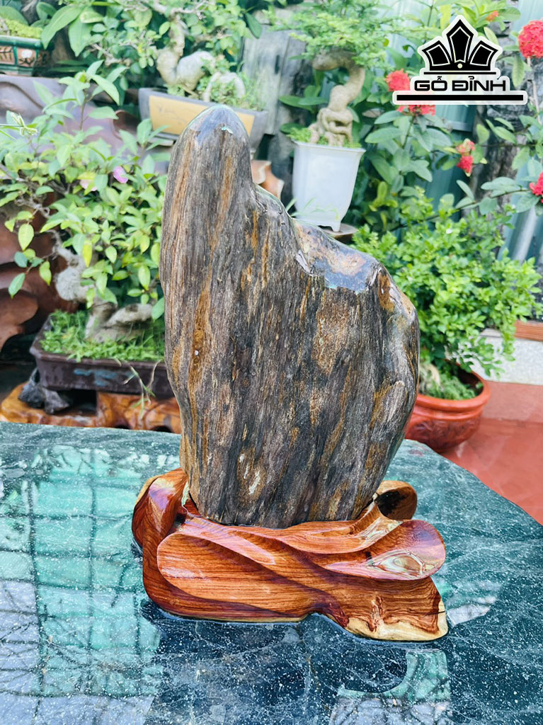 Tác Phẩm Gỗ Hóa Thạch Cao 38 (cm) 6,5kg