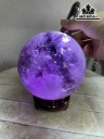 Bi Cầu Đá Thạch Anh Tím Đường Kính 12,5 (cm) 3kg