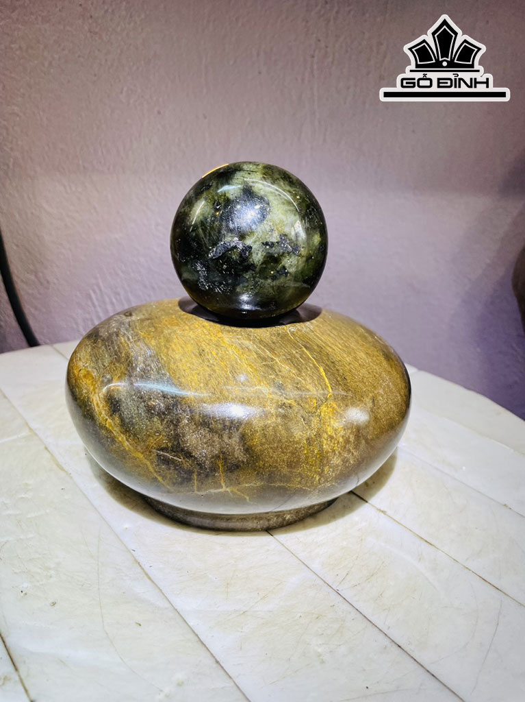 Chum Phú Quý Gỗ Hóa Thạch Cao 16 Đường Kính 16 (cm) 3,2kg