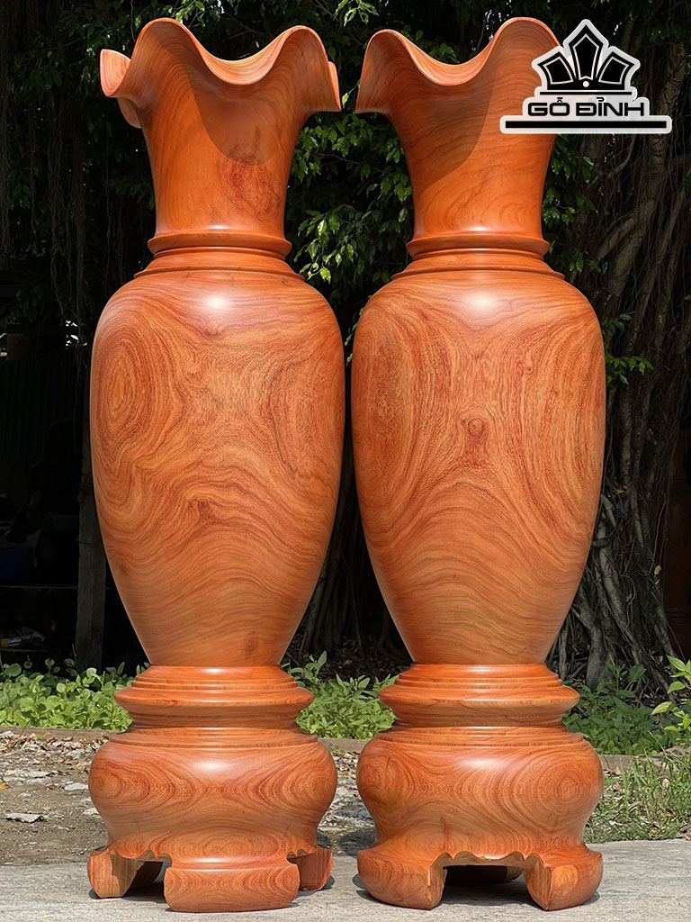 Lục Bình Gỗ Hương Cao 200 Đường Kính 60 (cm)