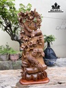 Cuốn Thư Mai Trĩ Gỗ Bách Xanh Cao 83 Ngang 30 Sâu 13 (cm)